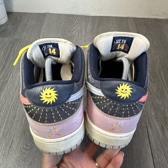 Size 10.5 - Nike Xavier Schipani x Dunk SB Low Be True - Trans Joy main image 9